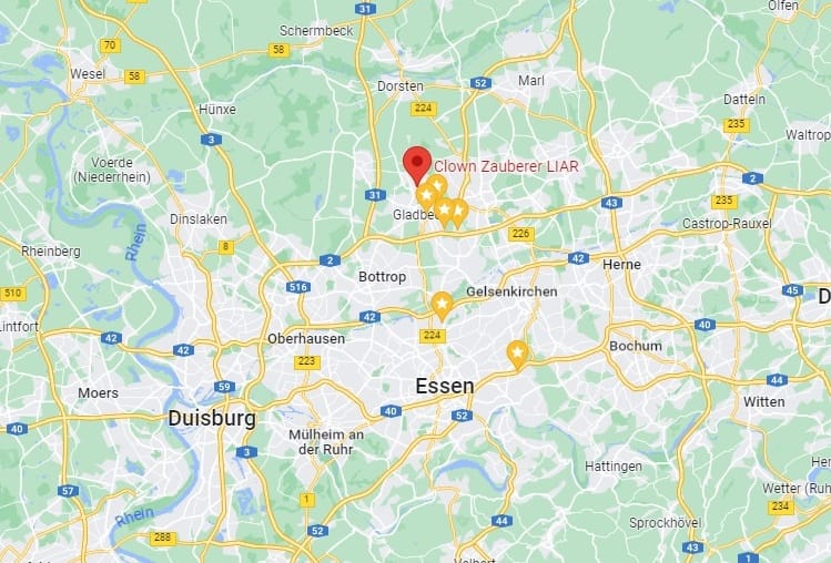 Tabelle Was kostet ein Clown?